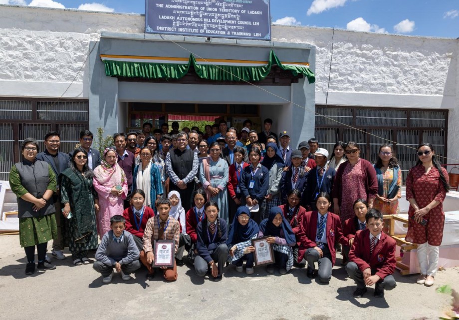 Mission Khoryug recognizes ten Ladakh schools for Green initiatives