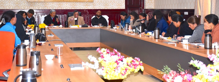 New Districts Committee meets women representatives of Leh district