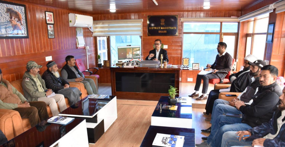 Drass administration gears up for Muharram, DC Imteeaz Kacho reviews preparations